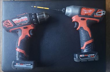 *Milwaukee 12V Impact & Drill/Batt.*