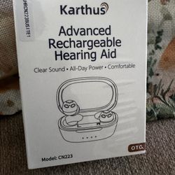 Audífonos para sordera recargables Karthus 🔊🔥