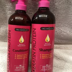 Dreamology Shampoo & Conditioner With Keratin Protein 32oz Each