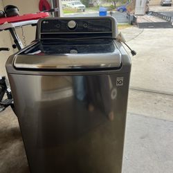 Inverter Direct Drive Washer And Dryer, Large, Silver