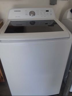 1 year old samsung 4.5 cu ft top load washer for $350