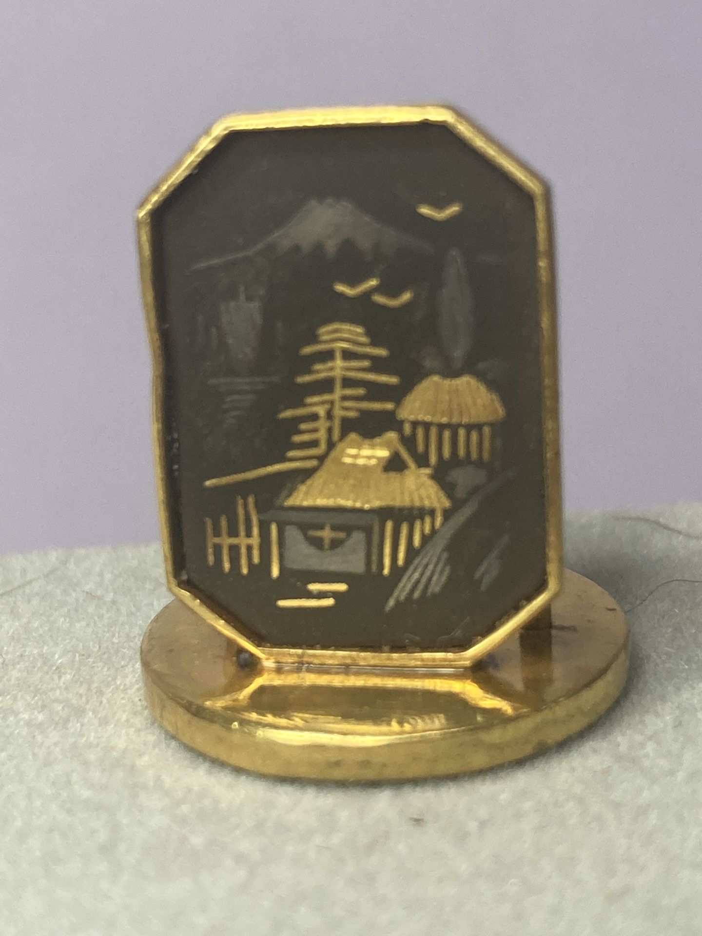 Place Card Holders, Amita Damascene, Set Of 8