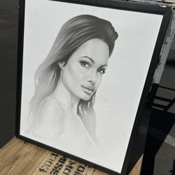 Angelina Jolie  Drawing 