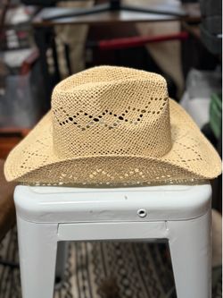 Women’s cowboy style hat - one size new