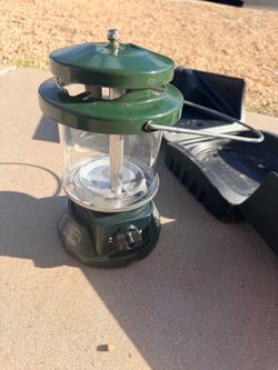 Coleman 5155A Portable Propane Camp Latern with Case