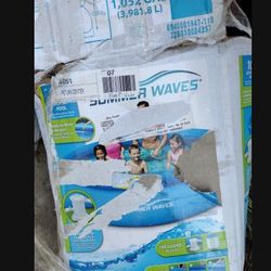 1,052 Gallon Pool No Pump