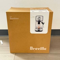 New breville bambino Espresso Maker BES450BSS1BUS1