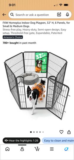 Dog exercise pen