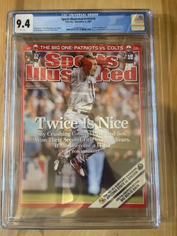 2007 Sports Illustrated Red Sox World Series CGC 9.4