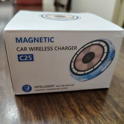 Magnetic car wireless charger / NEW 