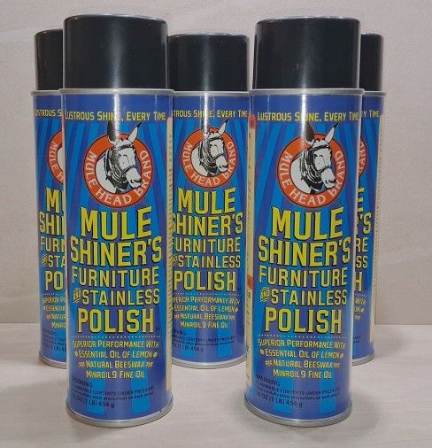 Mule Head Brand - Furniture And Stainless Polish...10 Oz