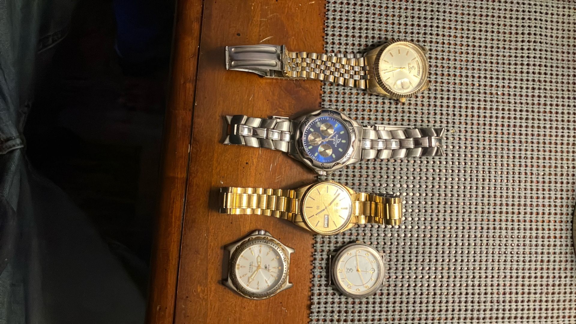 Men’s Elgin Watch Also Seiko Only Needs Battery 