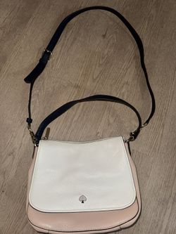 Kate Spade New York Polly Convertible Flap Leather Handbag Blush Multi