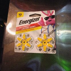 Energizer size10. #4 Packs