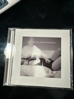 Taylor Swift The Tortured Poets Department CD & Signed Autographed Photo Insert NO HEART