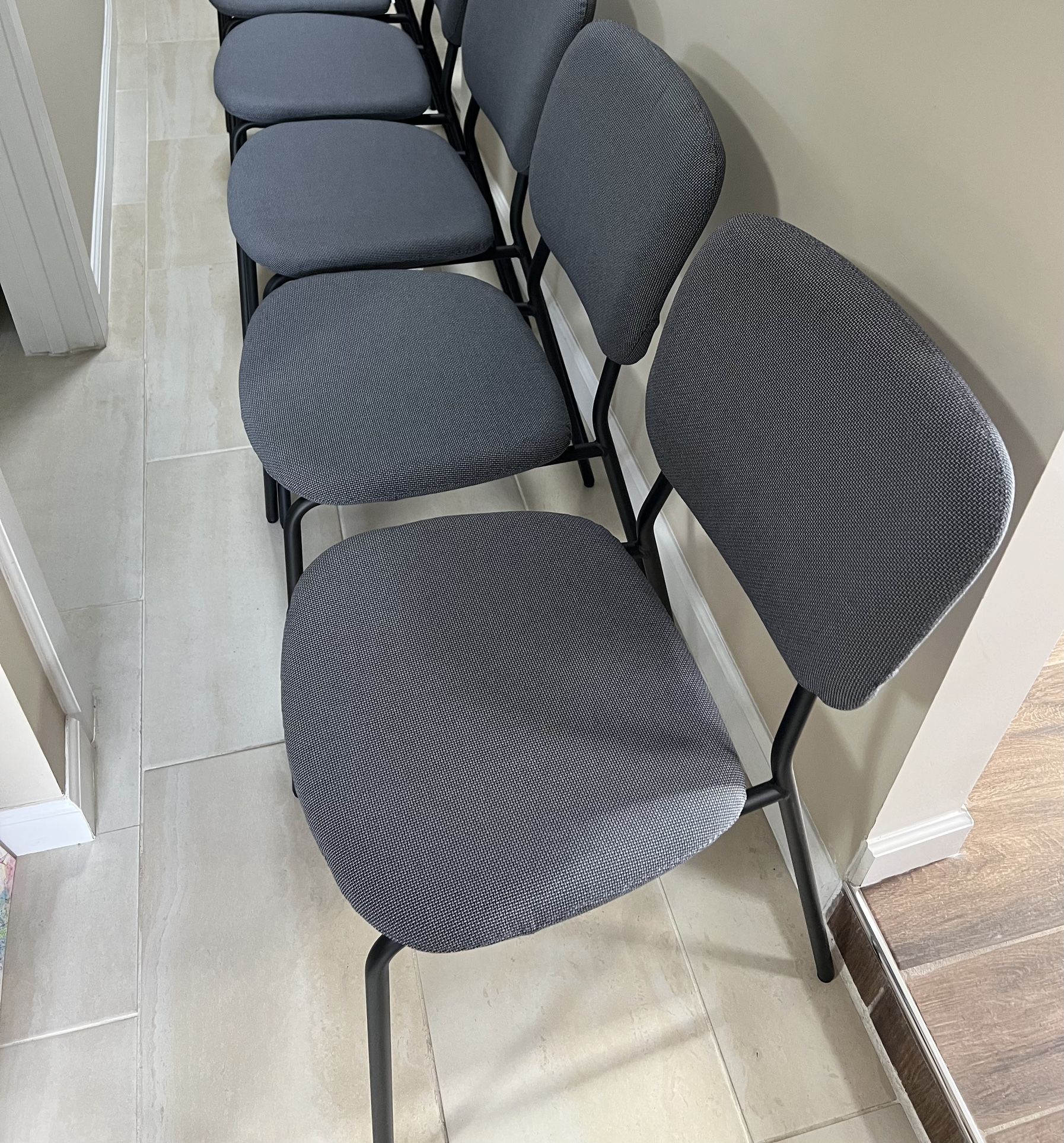 Set of IKEA Dining Chair, Office Chair With Removable Seat Cover