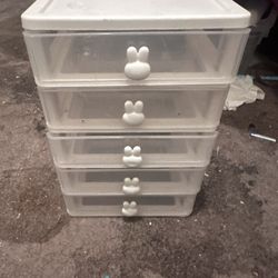 5 Draws Storage For A Desk 
