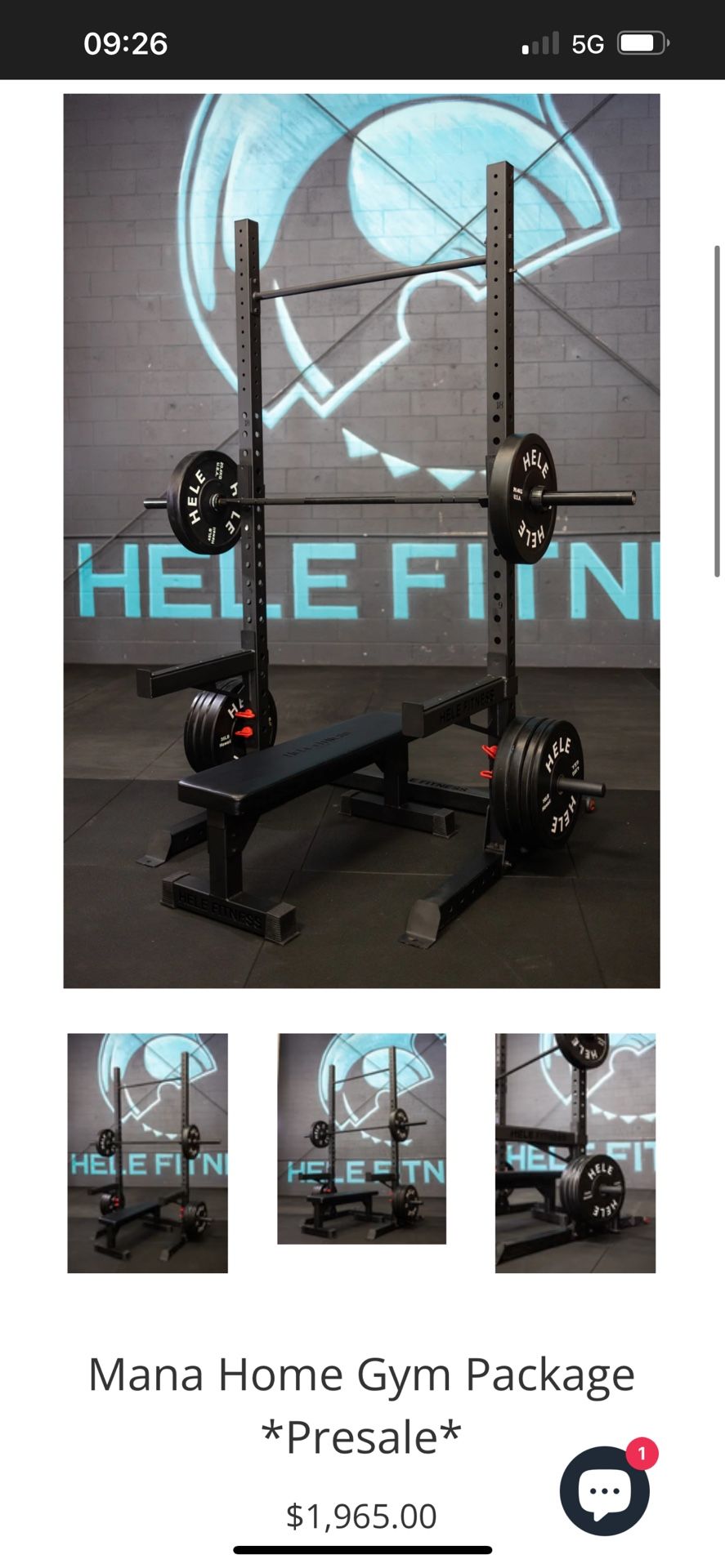 Hele Fitness Squat Rack