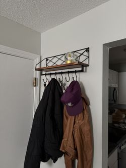 Coat Rack Wall Mount 