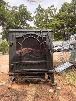 Medium sized electric fireplace/heater