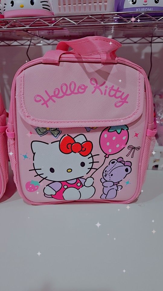 Your Choice Of Hello Kitty Or My Melody Insulated Lunch Bags