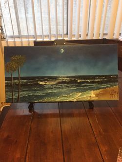 Oil painting 24x12