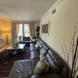 Leather Sectional Sofa