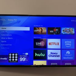 43” TLC Roku TV