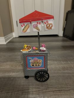 Barbie Food Cart