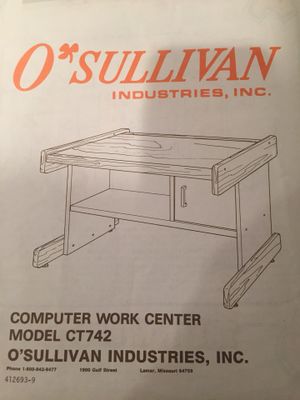Computer Desk And Printer Stand For Sale In Bettendorf Ia Offerup