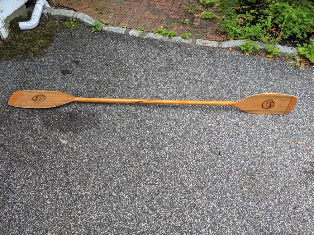 Sidewinder Wood Kayak Paddle