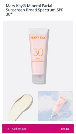 Mary Kay Sunscreen