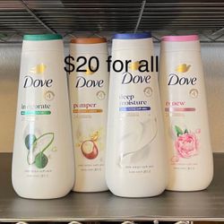 Dove Body Wash Bundle 