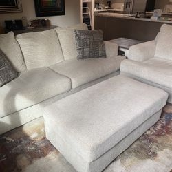 Ashley Couch & Chair & Ottoman 