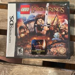 LEGO The Lord of the Rings for Nintendo DS Sealed Complete Brand New
