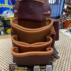 Occidental Leather 5062 4 Pouch Pro Fastener Bag 