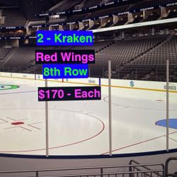 Kraken Red Wings Tickets