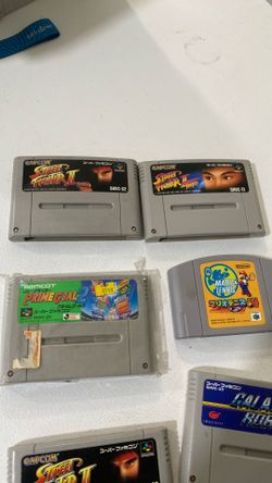 Japanese snes n64 games
