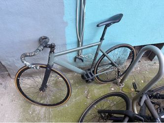 Fixie Olive Green State Bike