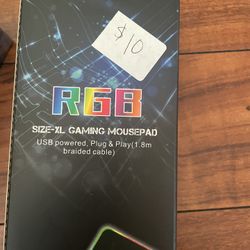 RGB XL Led Mouse Pad 