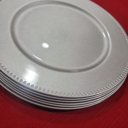 Silver Charger Plates