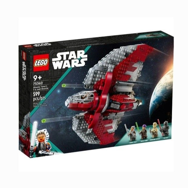 LEGO Star Wars Ahsoka Tanos T-6 Jedi Shuttle (LEGO Model: 75362)