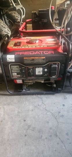 Predator 1800w generator like new