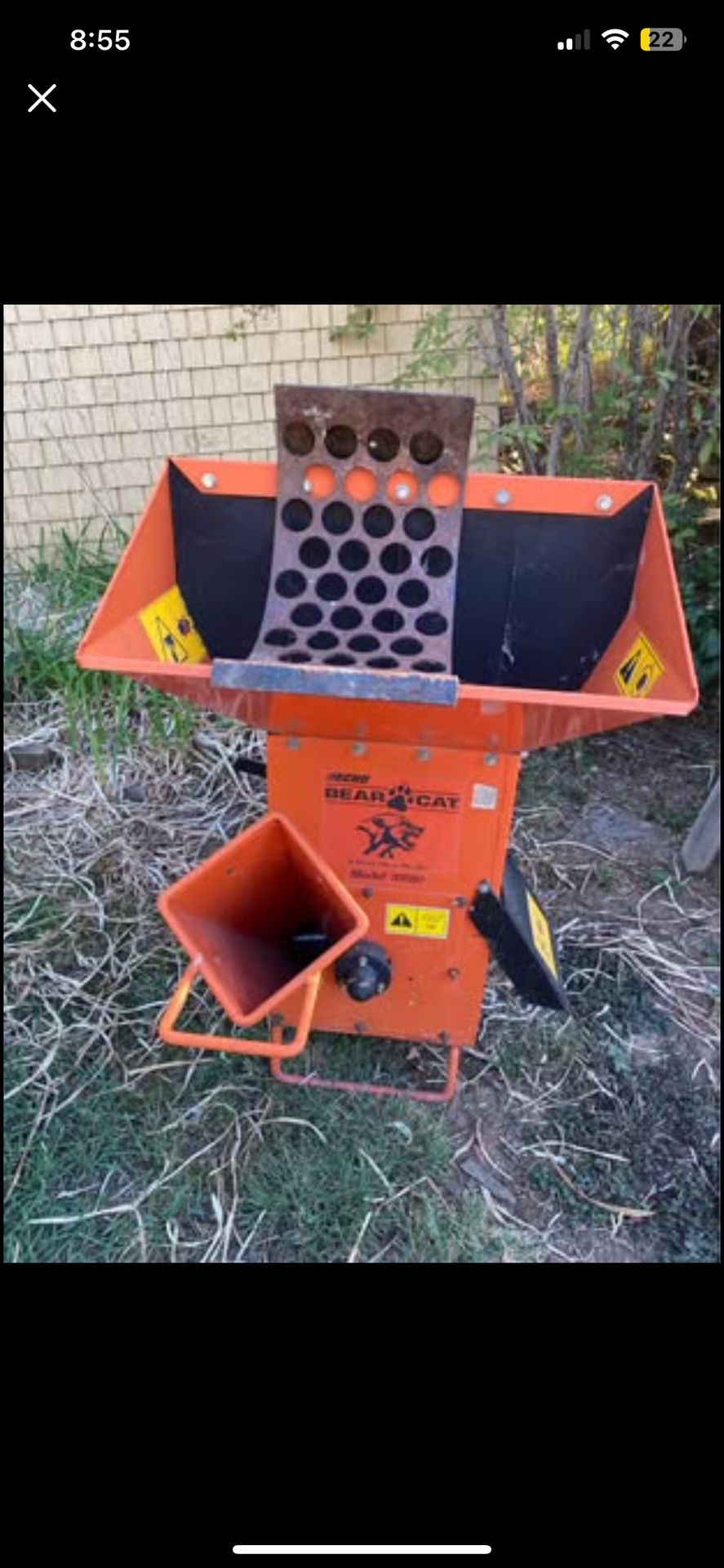 Wood chipper
