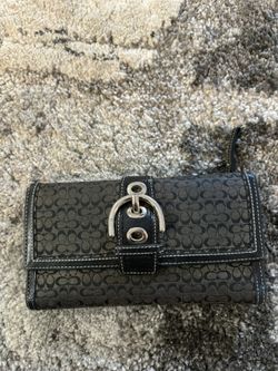 Coach Vintage Pattern Wallet 