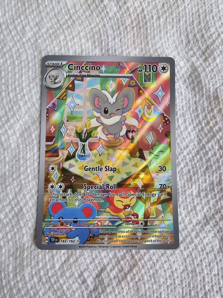 Cinccino - 183/162 - Temporal Forces Mint