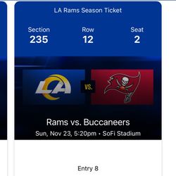 Rams Vs Buccaneers 