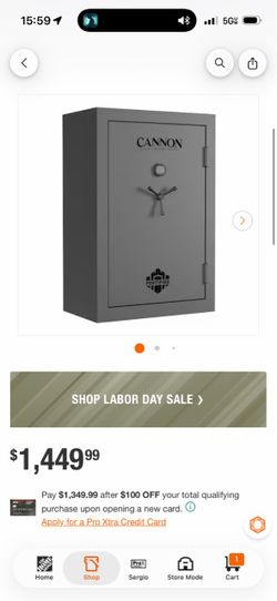 Cannon Fortified Gun Safe