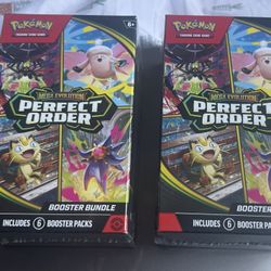 Pokemon TCG Perfect Order Booster Bundle