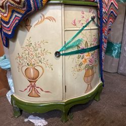 Antique Side Table Entryway